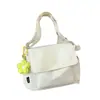 Bolso Cruzado de Hombro Casual de Nailon para Mujeres, Color Contrastante, Gran Capacidad, Verano 2025, Impermeable, Simple, para Tutorías, Moderno, Fresco