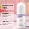 Desodorante Antiperspirante Roll-On Mingxizhi, Roll-On de Fragrância para Axilas, Perfume Líquido Redutor de Suor, Desodorante Corporal Transfronteiriço Unissex Portátil
