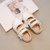 Sapatos de Couro Infantis, Sapatos de Princesa com Solado Macio para Bebês, Sapatos Sociais para Meninas, Novo Estilo Primavera e Outono 2025, Sapatos de Dança para Meninas Pequenas