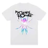 Camiseta de Algodón para Hombre y Mujer My Chemical Romance Mcr Band Camiseta Estampada Camiseta Casual de Manga Corta Camiseta Tendencia Urbana