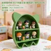 Decoração de Casa de Bonecas com Laço 3D Modelo de Armário Suporte de Exibição Multicamadas Brinquedo Bule Camada de Exibição de Perfume Prateleira de Exibição em Camadas