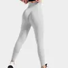 Leggings Esportivos de Yoga de Cintura Alta, Sem Costura, Cor Pêssego, para Realçar o Bumbum, Controle da Barriga, Secagem Rápida, Respiráveis, Levanta Bumbum, Ajustados ao Corpo, para Mulheres