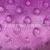 Tejido de espuma de felpa corta Cristal super suave franela peluche juguete guisante manta bebé manta tejido de espuma de burbujas