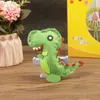 Paquete de Materiales de Producción para Manualidades DIY de Costura No Tejida Colgante de Llave Dibujos Animados Creativos Educativos para Niños Guardería