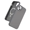 Nueva Funda para Teléfono Móvil Apple 16 Patrón de Fibra de Carbono Succión Magnética Adecuada para iPhone 15 Pro Max Cubierta Protectora Anticaídas con Sensación de Piel