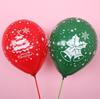 Globos de látex para decoración navideña de comercio exterior transfronterizo, diseño de centro comercial, árbol de Navidad de Papá Noel, globo festivo