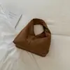 Nuevo bolso de mano de gamuza 2026, un bolso tote esmerilado de estilo retro lindo y único para mujer, perfecto para ir al trabajo al estilo coreano