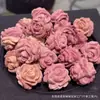 Palo de Rosa Tallado Bola de Rosa de Tres Caras Cuentas Espaciadoras Multicolor Material DIY Cuentas Budistas Accesorios para Joyería Cadena para Teléfono Móvil