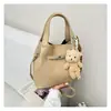 Bolsas Pequenas da Moda deste Ano para Mulheres, Novas Bolsas de Ombro de Braço com um Toque de Luxo, Bolsas Transversais Versáteis em Formato de Balde