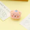 Desenhos animados urso de pelúcia boneca broche roupas boneca roupas sapatos e meias pequeno animal cocar acessórios acessórios