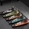 Novo Queimador de Incenso Cerâmico Antigo Criativo de Refluxo Porta-Incensos para Sala Cerimônia do Chá Zen Incenso em Vara Queimador de Incenso Porta-Incensos Ornamentos