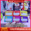 Accesorios para máquinas de juego animación de videojuegos ciudad lotería tarjeta de intercambio de puntos etiqueta de precio tarjeta de intercambio de acrílico cartón