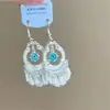 Pendientes Étnicos de Borla con Cuentas de Gota de Agua "Diosa Excéntrica", Moda Retro, Exquisitos Pendientes Pequeños Elegantes que Realzan el Rostro