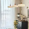 Lustre de restaurante de champanhe estilo francês, cor creme, moderno de meados do século, novo design italiano, luxo leve, de alta qualidade, adequado para quartos, bares e mesas de jantar, feito de ferro