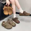 Zapatos Birkenstock Casuales de Suela Blanda para Mujer 2025 Nuevos Todo Incluido Suela Blanda Pies que No se Cansan Slip-On Zapatos de Mujer Ropa de Trabajo Zapatos Versátiles