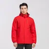 Chaqueta Exterior Camel para Hombre Tres en Uno de Terciopelo Extraíble Gruesa Impermeable para Pareja Traje de Montañismo Otoño e Invierno para Mujer
