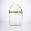 Producción de Latas de Plástico Personalizadas, Cubos Abrazadores de Frutas, Bolsas Redondas Pequeñas Transparentes Tipo Manzana, Cubos de Empaque para Frutas que se Pueden Etiquetar