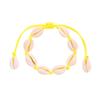 Pulsera de concha de mar nueva transfronteriza pulsera tejida a mano tobillera tobillera de concha natural tobillera anudada pulsera tejida