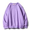 Ropa de Hombre Rampo Otoño e Invierno 2024 Sudadera de Terciopelo 350g Color Sólido Cuello Redondo Holgada Moderna Marca Pulóver para Hombre