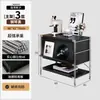 Aparador Auténtico Estilo Nórdico Gabinete Lateral para Sofá Estante de Almacenamiento para Sala de Estar Gabinete de Revistas de Pie Gabinete de Almacenamiento Simple Multifuncional