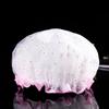 Sunny Moe Língua Dupla Camada Shower Cap impermeável Hair Cap Cartoon Impresso Mesh Margarida PVC Shower Cap para mulheres banho
