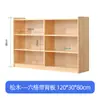 Armário de Brinquedos de Madeira Maciça para Jardim de Infância Armário Combinado Armário de Armazenamento Infantil Armário de Canto Armário para Mochilas Escolares Armário de Material Didático Montessori Armário para Sapatos