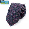 Moda Europea y Americana para Hombre Corbata Formal Patrón Paisley Estrecha Vintage Casual Versátil Corbata para Mujer