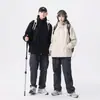 Chaqueta Tres en Uno para Exteriores Chaqueta para Hombre Hermosa Chaqueta Deportiva Funcional para Pareja Resistente al Viento e Impermeable Chaqueta de Montañismo