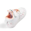 Zapatos de Cuero Suave con Dibujos, Zapatos Casuales Moldeados por Inyección para Niños y Niñas, Tenis de Bebé con Velcro, Zapatos de Primavera para Niños