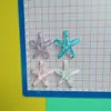 Lentejuelas Transparentes de Colores Estrella de Mar DIY Pinzas para el Cabello Accesorios para el Cabello Funda de Teléfono Amuletos para Zapatos Pegamento Crema Materiales de Decoración Accesorios