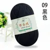 Atacado de Tiras de Tecido de Cor Pura e Bolas de Lã Grossa para Pantufas de Crochê, Kits de Materiais DIY para Tricô Manual, Receitas