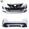Adequado para Acessórios de Carro Camry 2018+, Kit de Carroceria Grande Estilo Kane, Para-choques Dianteiro e Traseiro Modificados com Faróis de Neblina Dianteiros Atualizados