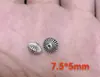 Xizang separadores de plata accesorios retro glotón con cuentas diy joyería hecha a mano pulsera pulsera accesorios collar junta de plata tailandesa