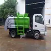 Caminhão de Lixo Orgânico Marca Azul 3 Metros Cúbicos, 5 Metros Cúbicos, 6 Metros Cúbicos, 8 Metros Cúbicos, 12 Metros Cúbicos Caminhão de Coleta de Lixo Orgânico, Veículo Pronto, Boa Qualidade e Preço Excelente