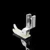Calcador Estreito para Zíper Zhizu T58N Calcador de Plástico para Máquina de Costura Reta Computadorizada, Oxford Dupla Camada Resistente ao Desgaste 0.3