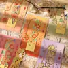 Serie Floral de Diciembre Marcadores Metálicos Huecos Souvenirs Culturales y Creativos de Alta Gama Marcadores de Lectura para Estudiantes Pequeños Regalos