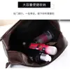 Bolsa de Cosméticos para Hombre con Patrón de Lichi de PU, Bolso Multifuncional Impermeable para Artículos de Tocador, Bolsa de Almacenamiento para Viaje, Disponible en Stock Transfronterizo