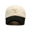 Gorra de Béisbol de Terciopelo de Oso Personalizada por el Fabricante Cálida y de Moda para Otoño e Invierno Visera y Protección Solar Gorra de Pico de Lana de Cordero