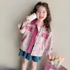Abrigo para Niñas Primavera y Otoño 2026 Nueva Moda Cardigan de Primavera para Niños Chaqueta Casual de Otoño Elegante para Bebé Top