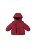 Jaqueta de inverno Bangxuan Huzhou Zhili para crianças, três provas, com capuz, parka quente para meninos, casaco para meninas