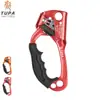 Dispositivo de escalada com corda para ascensor canhoto, dispositivo de escalada para exploração de cavernas, equipamento de escalada SRT ao ar livre, suprimentos de escalada