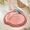 Alfombra Transfronteriza, Felpudo de Baño Forma Especial Imitación Melocotón Cachemir, Felpudo Absorbente para el Hogar, Alfombra de Dormitorio Estilo Dibujo Animado Lindo