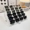 Z0097 Exibidor de Óculos de Sol Acrílico Multicamadas Balcão Suporte de Exibição para Óculos de Miopia
