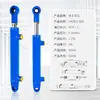 2 toneladas 40 mm cilindro hidráulico pequeño de simple y doble efecto cilindro de ingeniería de elevación fijo, estación de bombeo personalizada montacargas vehículo de saneamiento aceite