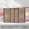 Caja de Regalo Jialiya para Toallas, Juego de Seis Piezas de Toallas de Baño, Regalo de Retorno de Bienestar Corporativo, Regalo Souvenir, Compra Grupal, Logo Bordado