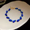 Pulsera Sencilla de Gota de Agua de Zirconia para Mujer, Pulsera de Estilo Dulce Dopamina de Gama Alta, Joyería de Moda Versátil y de Moda al por Mayor