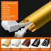 Canal de Aluminio para Cableado de Piso Expuesto, Cubierta de Cable Semicircular Curva, Clip Antipasos