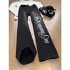 Jeans estampados de moda estilo chino con patrón de rayo para hombre, elegantes y geniales, estilo American high street, pierna recta, ligeramente acampanados, pantalones de pierna curva