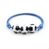 Fútbol Baloncesto Rugby Softbol Cuerda de Mano Trenzada Pulsera de Cuentas Set Suministro Exclusivo Transfronterizo Venta Caliente en Amazon
