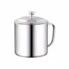 Taza de Acero Inoxidable Personalizada con Tapa, Vaso de Agua, Taza de Té, Taza de Té con Asa, Taza para Niños, Taza de Té para Adultos, Uso Doméstico